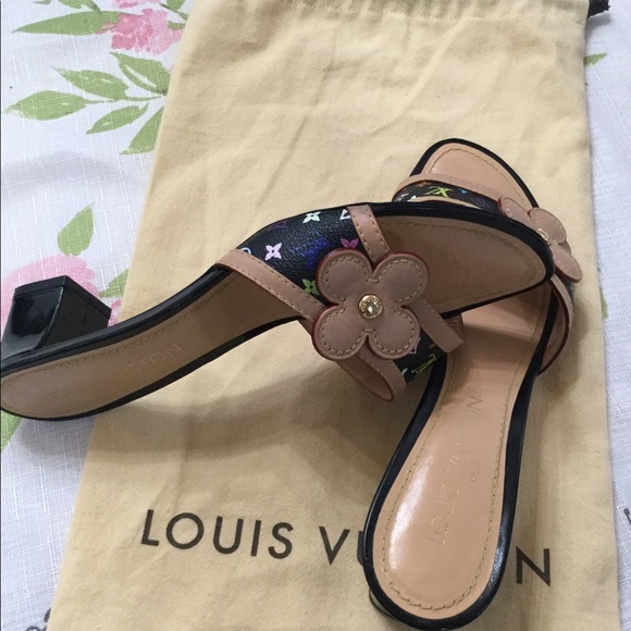 Louis Vuitton/murakami sandals - Picture 4 of 9